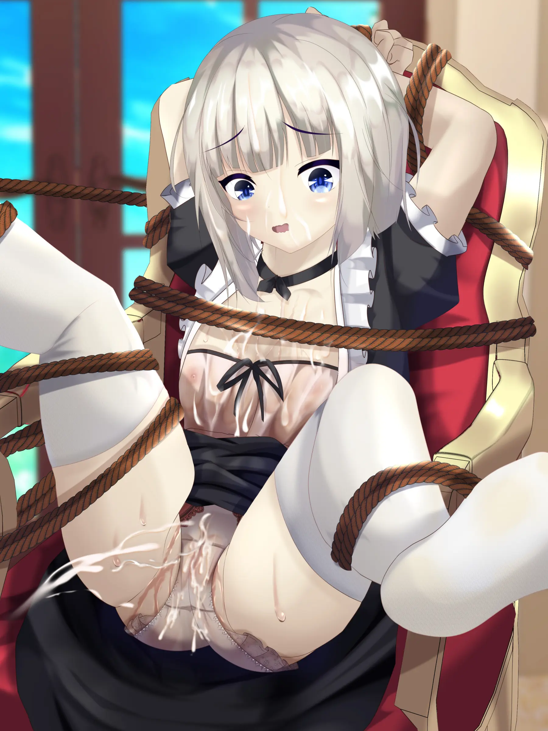 Onnanoko Ga Seieki To Oshikko Mamire Ni Naru Dake No CG-Shuu | 여자아이가 정액과 오줌 범벅이 되기만 하는 CG 모음집